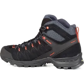 Salewa Alp Mate Mid WP Herren black out/fluo orange 46,5