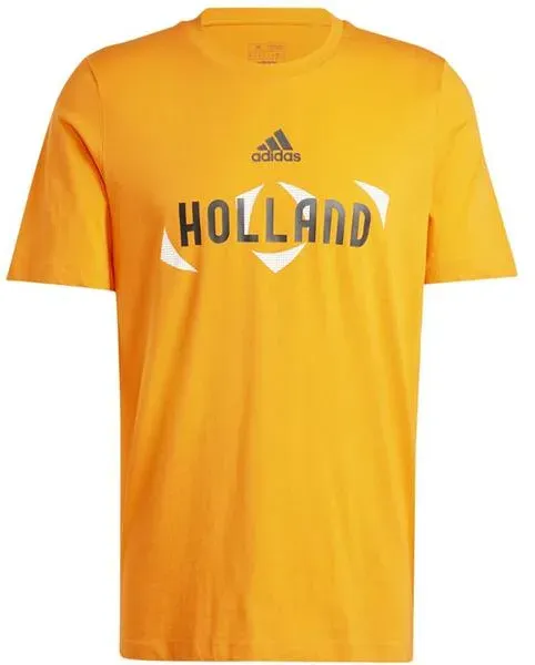 ADIDAS Herren Fanshirt UEFA EURO24TM Niederlande, ORANGE, L