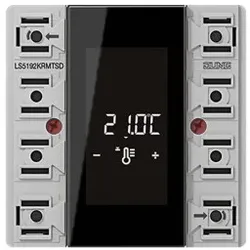 Jung LS5192KRMTSD KNX Kompakt-Raumcontroller-Modul, 2fach, F50, Serie LS