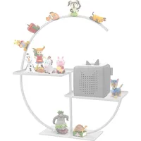 Kinder Standregal passend für Tonies WT14 passend für passend für Tonie-Regal / Tonieboxregal weiß