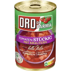 Oro di Parma Tomaten stückig mit Kräutern 400G