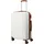 Travelite Bali 4-Rollen M 67 cm / 65 l weiß/cognac