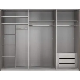 WIMEX Kleiderschrank Indiana 300 x 216 x 65 cm Schwarz