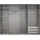 WIMEX Kleiderschrank Indiana 300 x 216 x 65 cm Schwarz