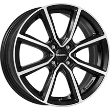 Dezent TN 5,5 x 14 4 x 100 ET42 Schwarz/Poliert
