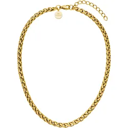 Collier PURELEI "Schmuck Geschenk Twisted Bold, 23071-Necklace-Twisted-Bold", gold (gelbgoldfarben), Halsketten, Damen, Edelstahl, L: 40cm