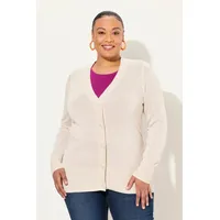 Ulla Popken Damen große Größen Übergrößen Plus Size Strickjacke,