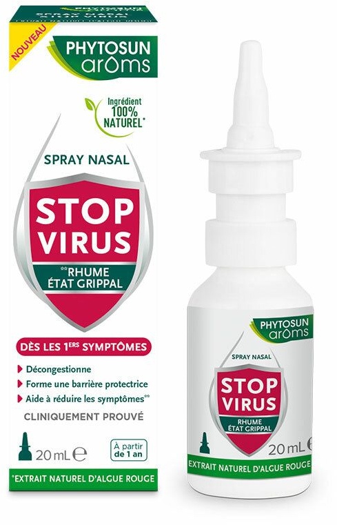 Phytosun Arôms Spray Nasal Rhume Etat Grippal 20ml 1 pc(s) spray