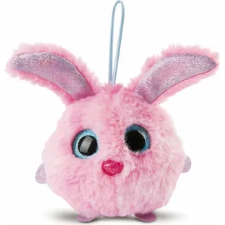 NICI Nicidoos BallBies Anhänger, mit Loop, 9cm - Hase rosa