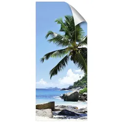 mySPOTTI Duschrückwand-Panel, fresh, Strand, 210x90 cm - blau