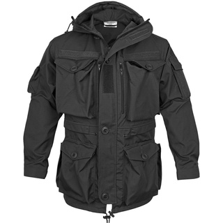 Leo Koehler Einsatzkampfjacke KSK-Smock nach Bundeswehr TL schwarz, Größe XL