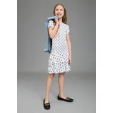 Bruno Banani Jerseykleid in weiß gemustert, | Gr.: 140/146