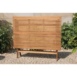 Siena Garden Falun Klapptisch 120 x 80 x 74 cm Akazie geölt