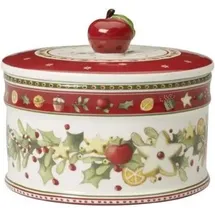 Villeroy & Boch Keksdose Winter Bakery Delight rot 11 x 13 cm 0,5 l