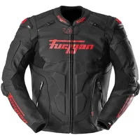 Furygan Raptor Evo 3, Lederjacke - Schwarz/Rot / 3XL