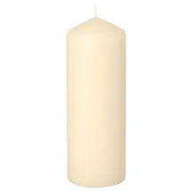 Papstar Stumpenkerze 6 x 16,5 cm 10 St. creme 