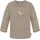 normani Outdoor Sports Baby Merino Longsleeve Taupo in Beige | Gr.: 110/116