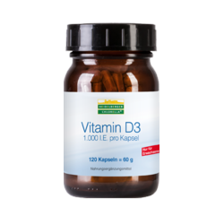 Vitamin D3 Kapseln 120 St