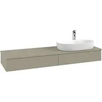 Villeroy & Boch Antao Waschtischunterschrank 1600x190x500mm K16050HG FK/AP: HG/0