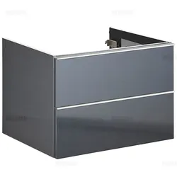 Architekt 100A WTU mit 2 Auszügen und Griffleiste für Renova Plan Waschtisch 60 cm