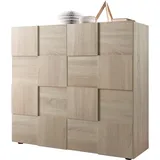 Home Affaire Highboard 121 x 111 cm Braun / Beige