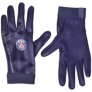 Nike PSG ACDMY HPRWRM-HO19 Soccer Gloves, Midnight Navy/Midnight Navy/(White), XL