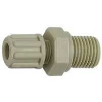Riegler Gerade Einschraubverschraubung G 1/8 a., für Schlauch 8/10