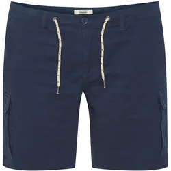 Cargoshorts BLEND "Cargoshorts BHBSiello", Herren, Gr. 5 XL, N-Gr, blau (navy), Obermaterial: 98% Baumwolle CO. 2% Elasthan EL., Hosen