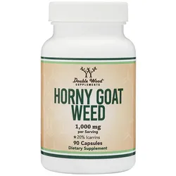 Double Wood Supplements Horny Goat Weed (90 Kapseln)