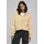URBAN CLASSICS Ladies Short Oversized Towel Washed Zip Hoody - Orange