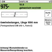 F. REYHER Nchfg. GmbH & Co. KG Gewindestange DIN 975 M24 x 1000 mm 1 Stück