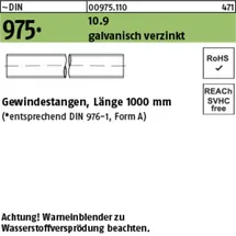 F. REYHER Nchfg. GmbH & Co. KG Gewindestange DIN 975 M24 x 1000 mm 1 Stück