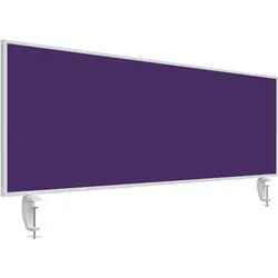 Magnetoplan Tischtrennwand VarioPin - 160x50cm - doppelseitig - 1 Seite Whiteboard-Oberfläche - 1 Seite Filz-Oberfläche