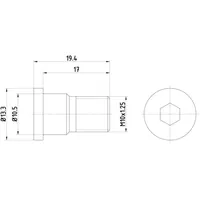 Textar Schraube, Bremsscheibe TEXTAR TPM0007