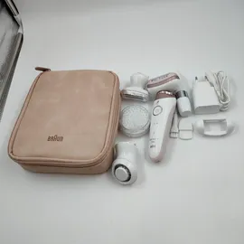 Braun Silk·épil 9 Flex 9-011 3D Wet & Dry weiß/rosegold