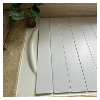 Suixtil Badewannenablage Staubtuch Badewannenabdeckung Weiße Badewannenisolierabdeckung Badewannenabdeckung, aufrollbar Badewannenablage faltbar(80x180x0.6cm)
