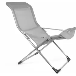 Fiam - Fiesta Sessel, Aluminium / grau