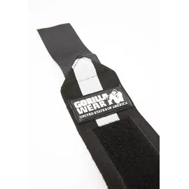 Gorilla Wear Wrist Wraps Ultra Handgelenkbandagen Schwarz/Grau