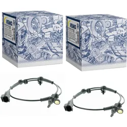 2x Vemo Abs-sensoren Hinten Passend Für Land Rover Freelander V48-72-0051: Sensor, Raddrehzahl Land Rover: Lr001057 Land Rover: 6g9n2b372bd Land Rover