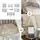 Waldin Mobiles Babybett OWAL aus Holz 7in1 mit Matratze, mitwachsend,Stoffe Weiß Zweige,Holz grau - Grau