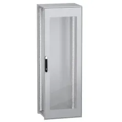 Schneider Electric NSYSFPN20750TG Standgehäuse, elektrisch, PrismaSeT HD, verglaste Tür, 2000x700x500mm, IP55