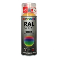 Dupli Color RAL-Acryl-Spray 1004, Goldgelb Glanz