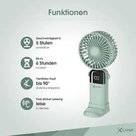 Xlayer Handventilator Mint