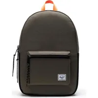 Herschel Settlement ivy green/black/shocking orange