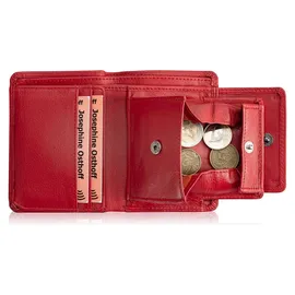 Josephine Osthoff Handtaschen-Manufaktur Josephine Osthoff Geldbörse klein Damen Herren rot