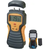 Brennenstuhl Feuchtigkeits-Detector MD (Feuchtigkeitsmessgerät/Feuchtigkeitsmesser für Holz oder Baustoffe, Holzfeuchtemessgerät mit LCD-Display)