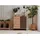 Finori Medan 80 x 85 x 40 cm Eiche Artisan / Anthrazit