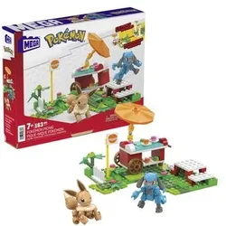 MEGA BRANDS HDL80 Mega Pokémon Picknick Abenteuer Bauset, Konstruktions-Spielzeug