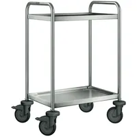 B.pro Servierwagen SW 6 x 4-2 silber 50,0 x
