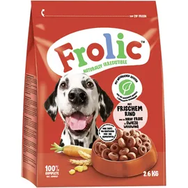 Frolic Hundefutter Rind, Karotten + Getreide 3 x 2,6 kg